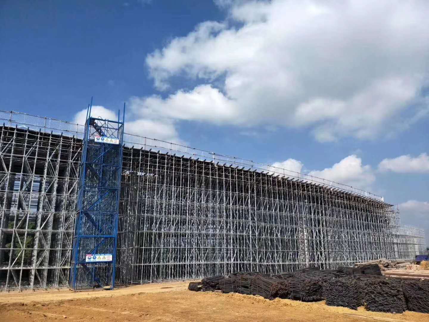 盤扣腳手架搭建周期短，經(jīng)濟(jì)效益好！